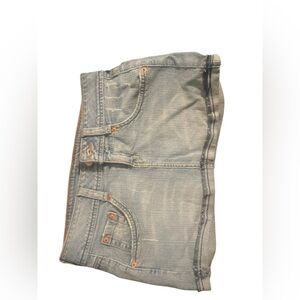 Vintage washed mini skirt | Refuge | Size S
